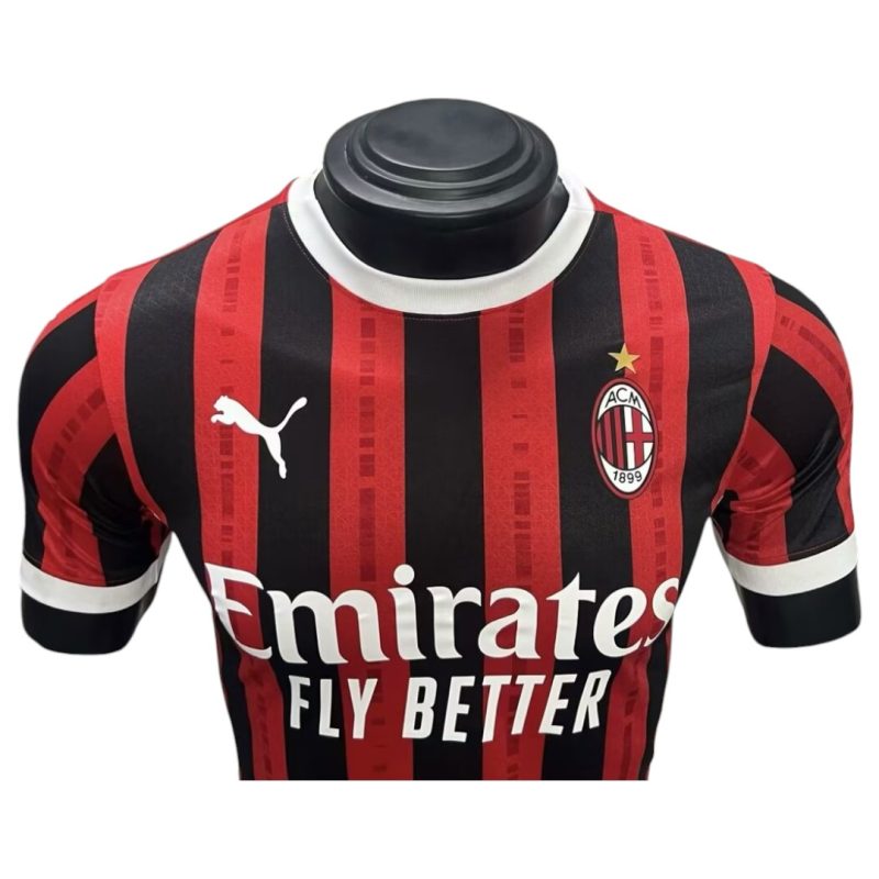 24-25 Ac Milan Home Kit Player Version