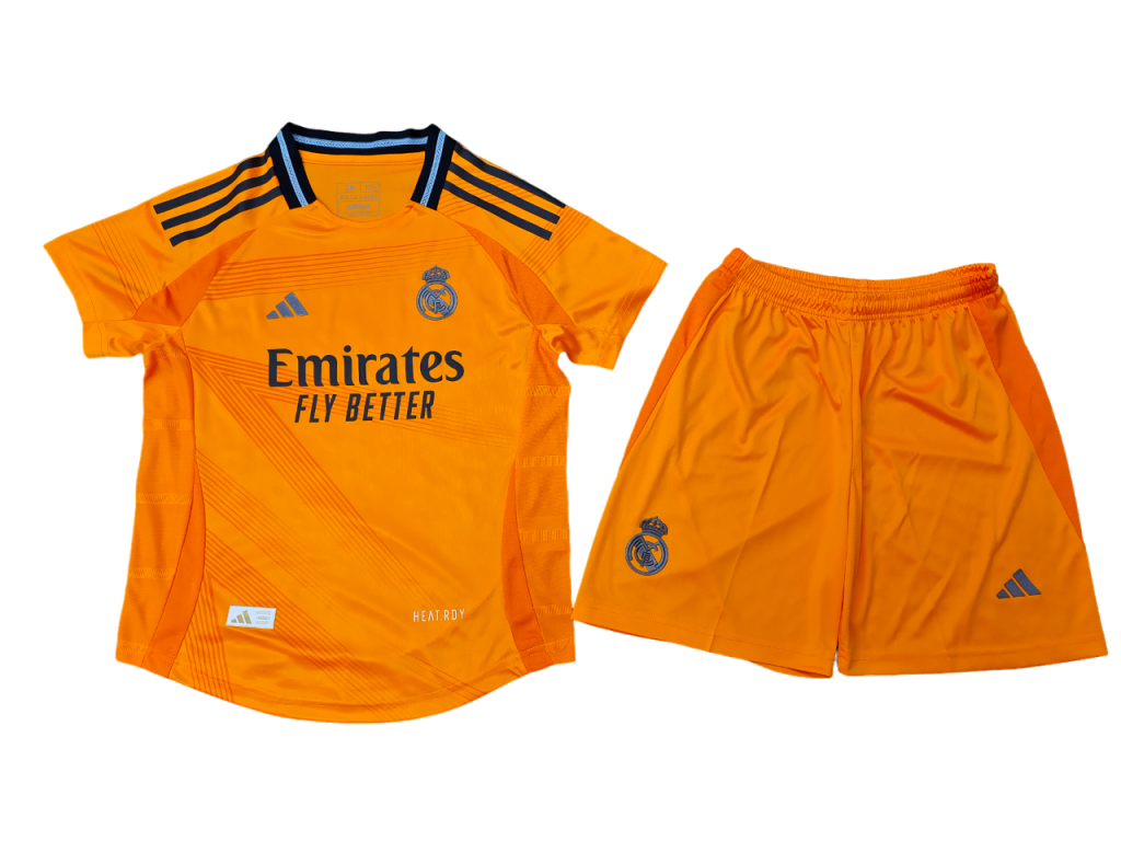 24-25 Real Madrid Away Kids Kit