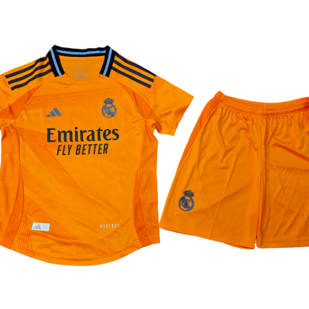 24-25 Real Madrid Away Kids Kit