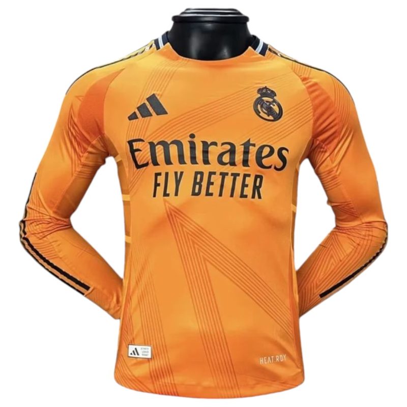 24-25 Real Madrid Away long sleeves Kit Player Version