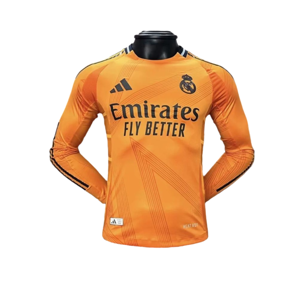24-25 Real Madrid Away long sleeves Kit Player Version