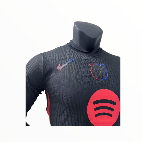 24-25 Fc Barcelona Away long sleeves Kit Player Version - Image 2