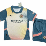 24-25 Fc Manchester City 3rd Away Kids Kit