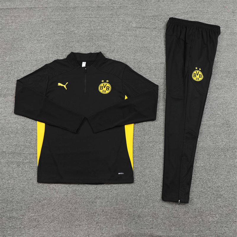 24/25 Dortmund Black Half Zipper