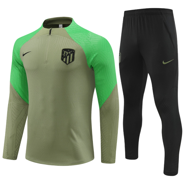 23 -24 Atlético Madrid Hlaf Zipper Tracksuit