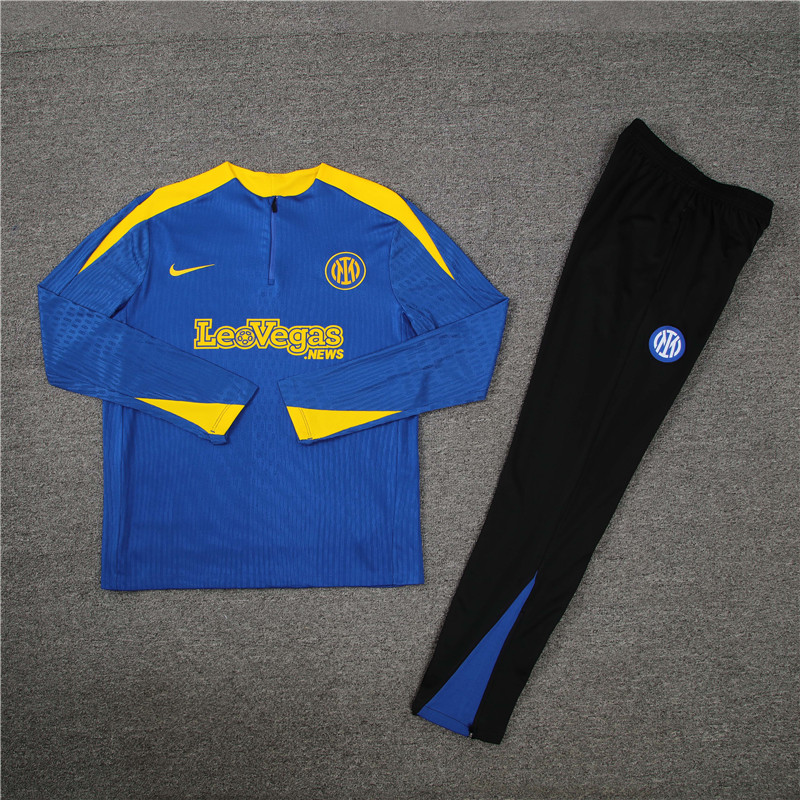 24/25 Inter Milan Blue Half Zipper