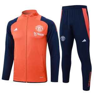 24 -25 Manchester United Full Zipper Tracksuit