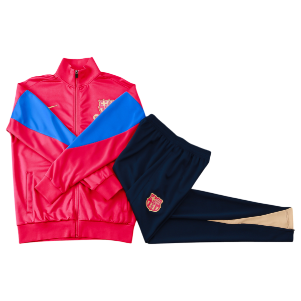 24-25 Fc Barcelona Full Zipper Tracksuit - Imagen 2
