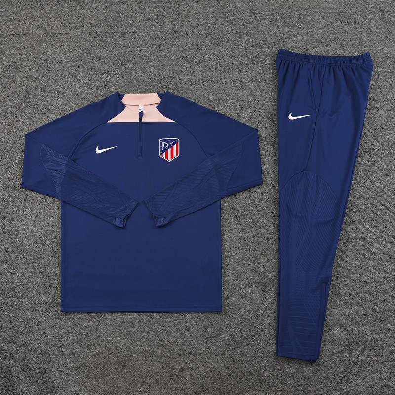 23 -24 Atlético Madrid Half Zipper Tracksuit