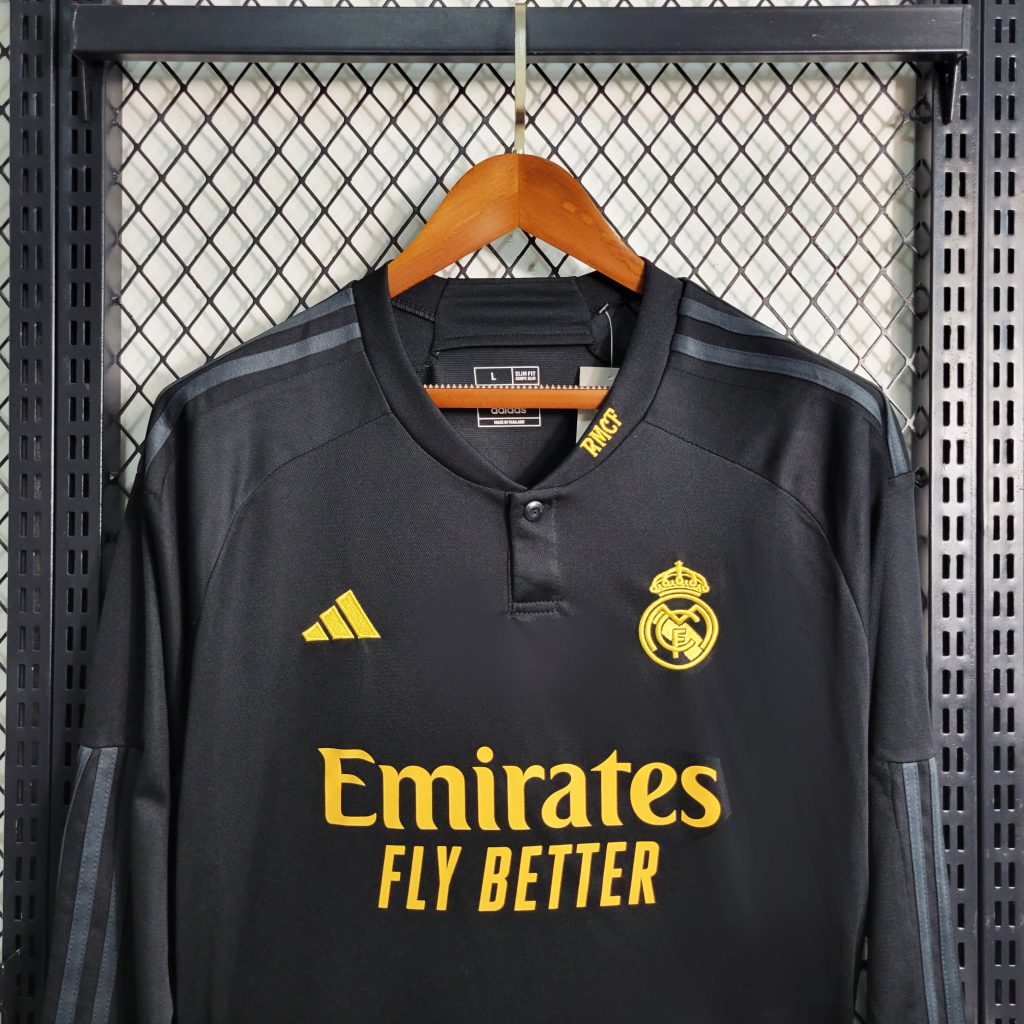 23-24 Real Madrid Third Kit long sleeves Fan Version