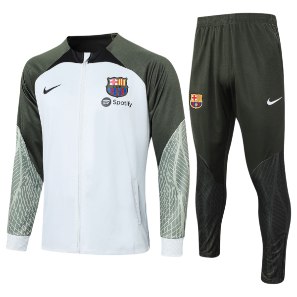 23-24 Fc Barcelona Full Zipper Tracksuit