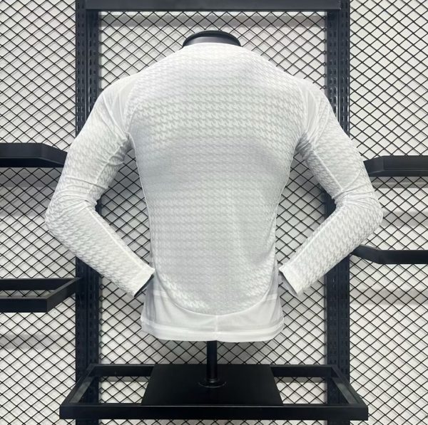 24-25 Real Madrid Home long sleeves Kit Player Version - Image 3