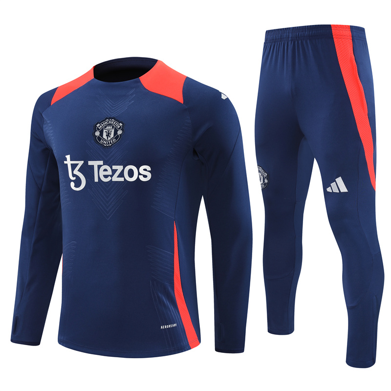 24/25 Manchester United Royal Blue Tracksuit