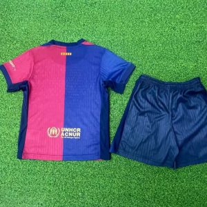 24-25 Fc Barcelona Home Kids Kit - Image 4