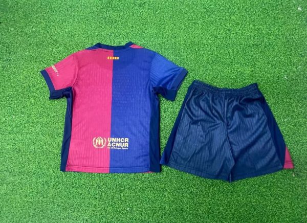 24-25 Fc Barcelona Home Kids Kit - Imagen 4