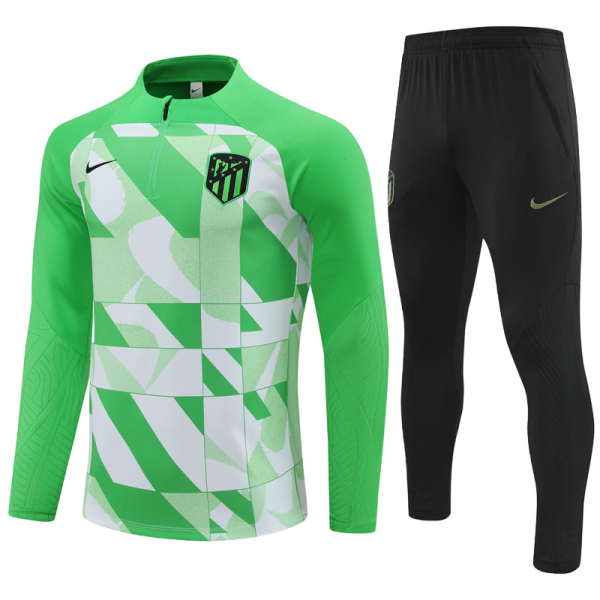 23 -24 Atlético Madrid Hlaf Zipper Tracksuit