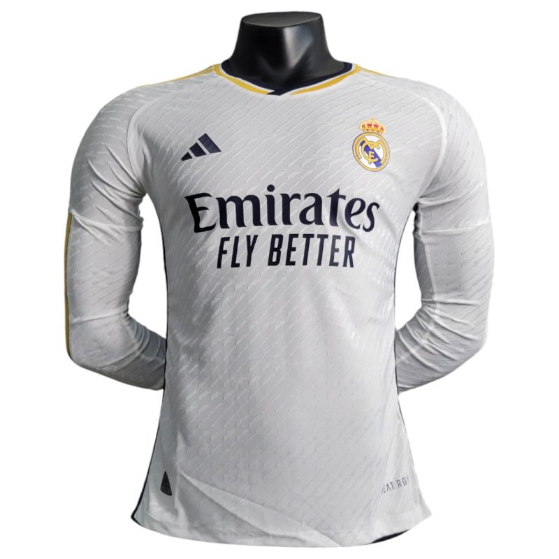 23-24 Real Madrid Third long sleeves Kit Player Version