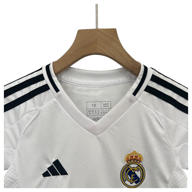 24-25 Real Madrid Home Kids Kit