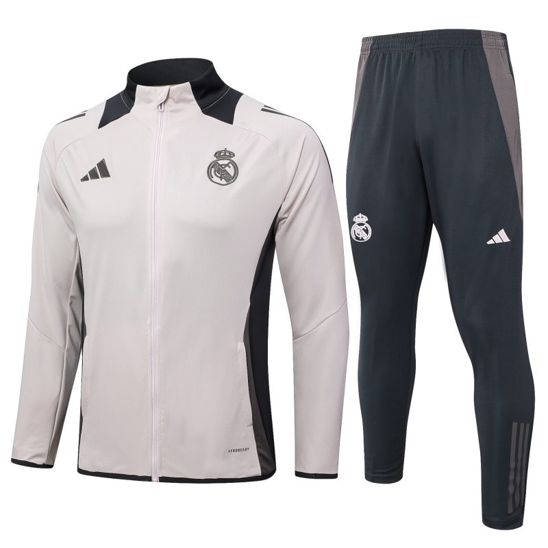 24 -25 Real Madrid Full Zipper Tracksuit