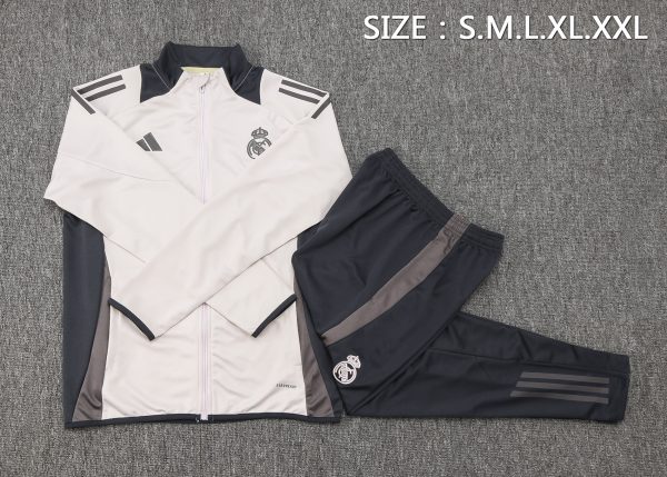24 -25 Real Madrid Full Zipper Tracksuit - Imagen 2