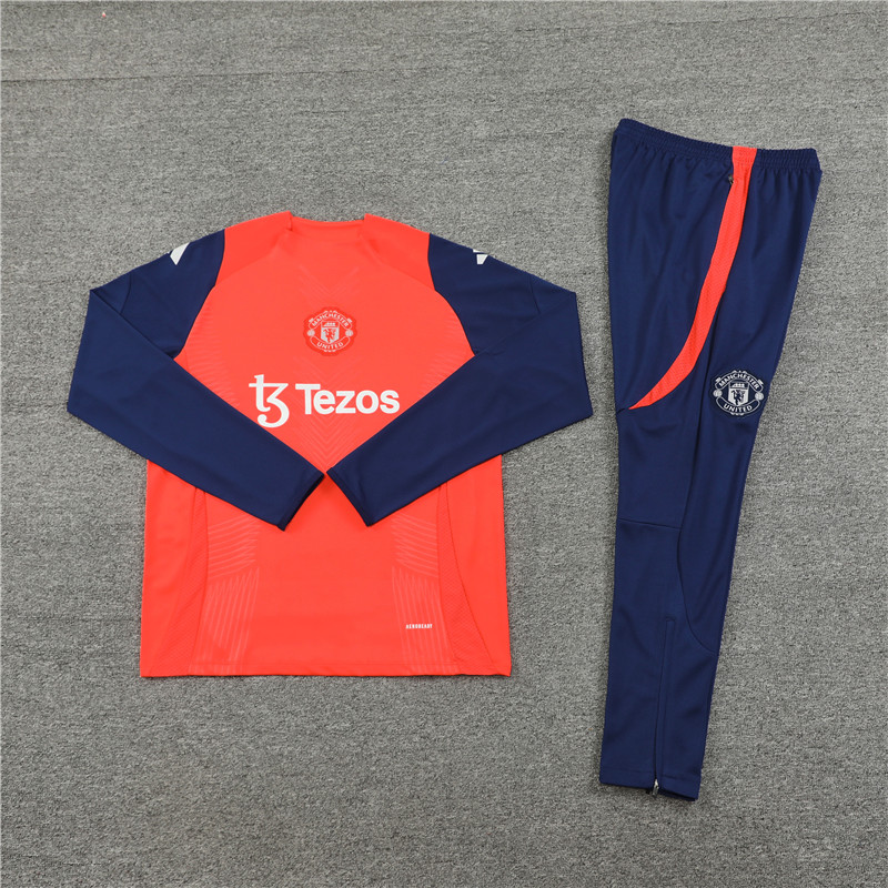 24/25 Manchester United Orange Tracksuit