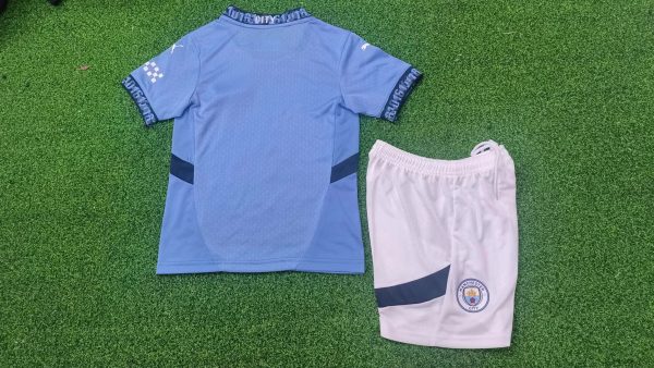 24-25 Fc Manchester City Home Kids Kit - Imagen 4