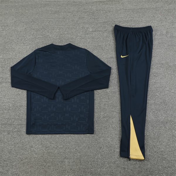 24 -25 Fc Barcelona Half Zipper Tracksuit - Image 3