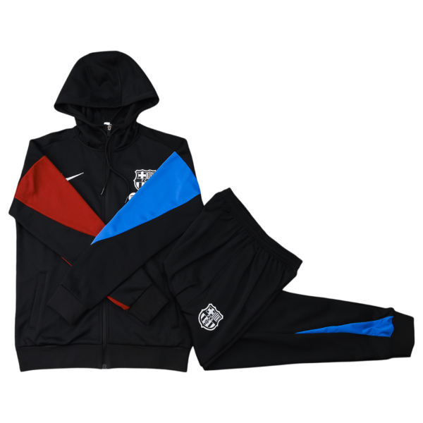 24-25 Fc Barcelona Long Pull Hoodie - Imagen 3
