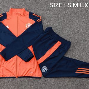 24 -25 Manchester United Full Zipper Tracksuit - Image 2