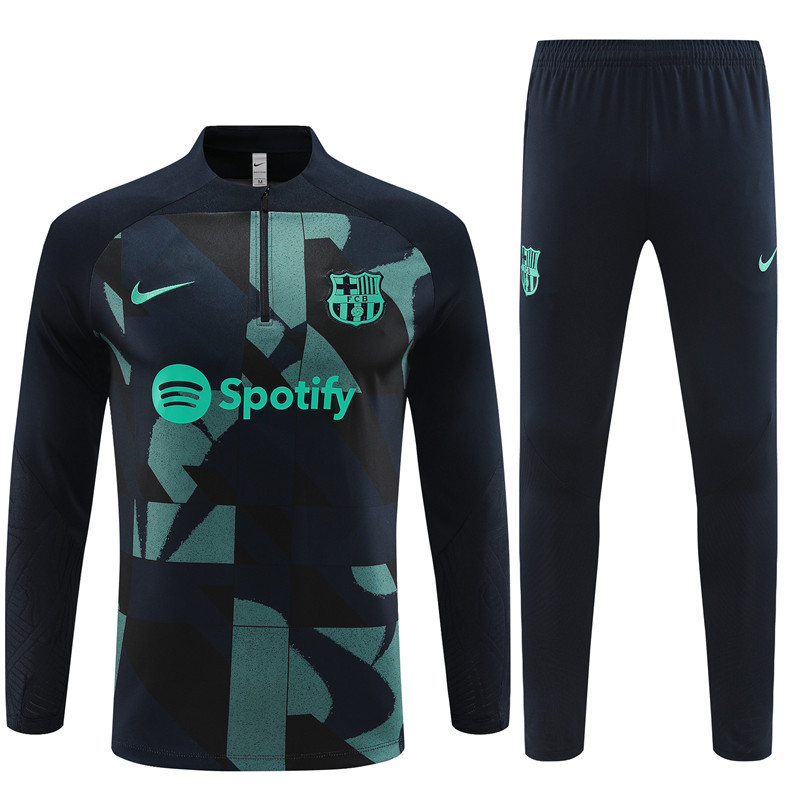 24 -25 Barcelona Half Zipper Tracksuit