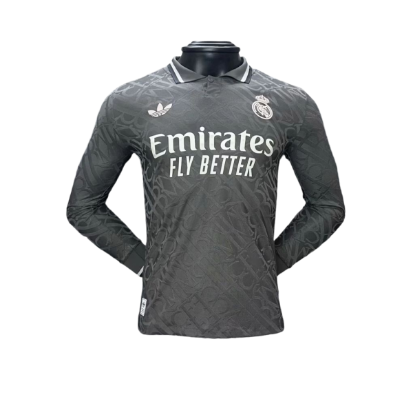 24-25 Real Madrid Third long sleeves Kit Player Version