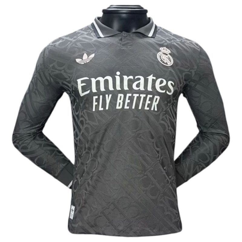 24-25 Real Madrid Third long sleeves Kit Player Version