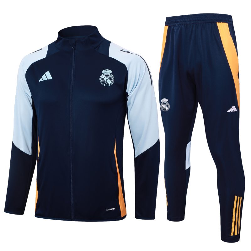 24 -25 Real Madrid Full Zipper Tracksuit