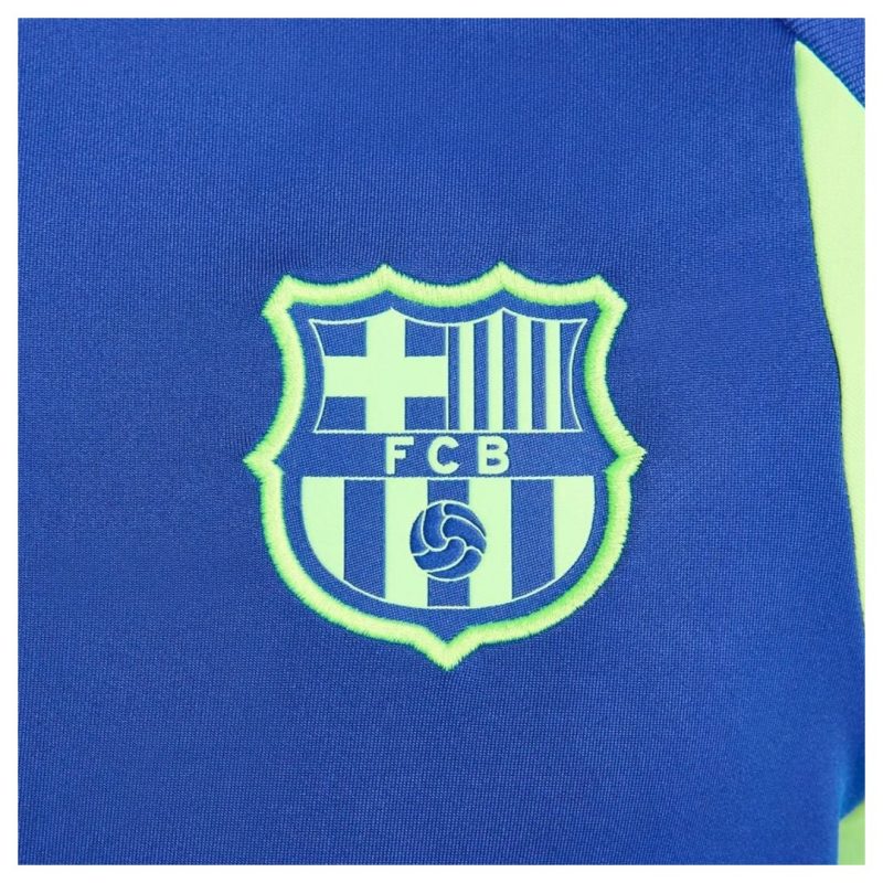 24 -25 Barcelona Blue Half Zipper Training Suit