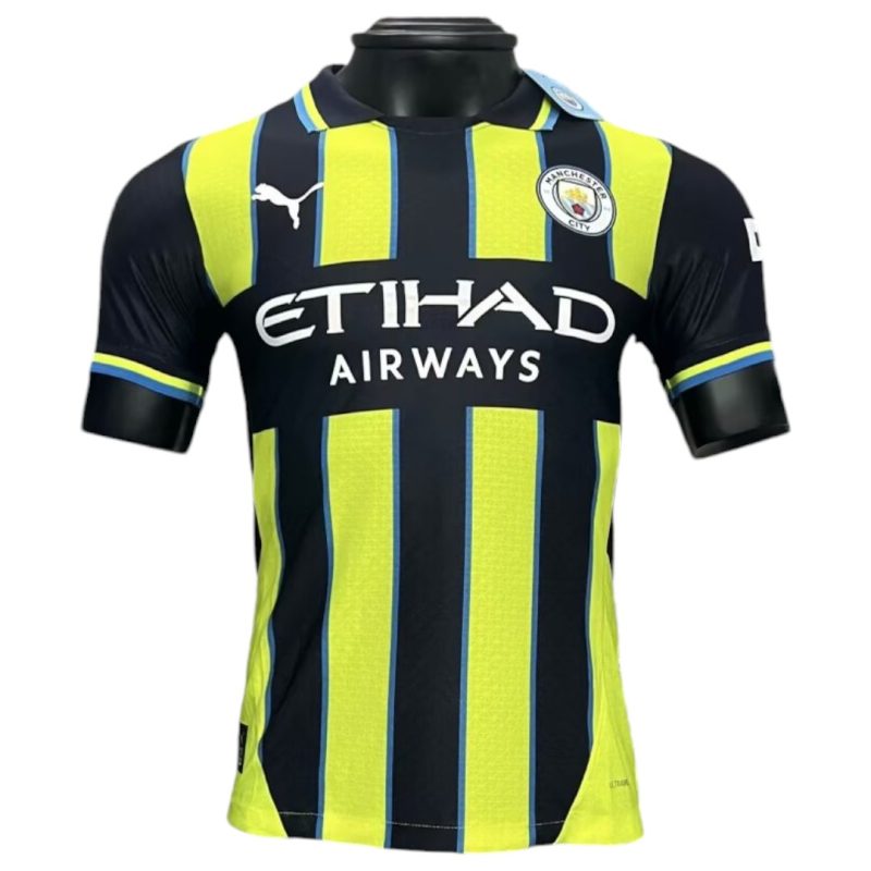 24-25 Manchester City Away Kit Player Version Jersey