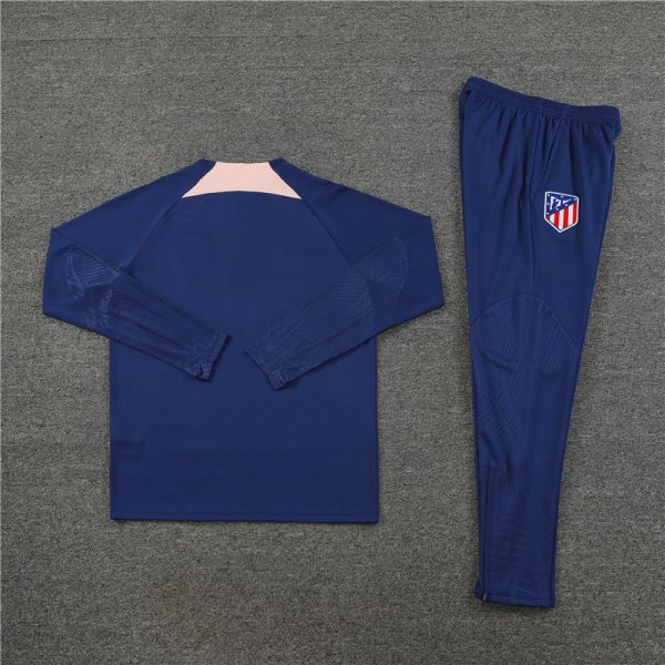 23 -24 Atlético Madrid Hlaf Zipper Tracksuit - Imagen 3