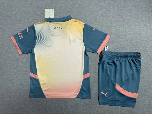 24-25 Fc Manchester City 3rd Away Kids Kit - Image 3