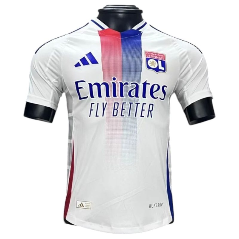 24-25 Olympique Lyonnais Home Kit Player Version