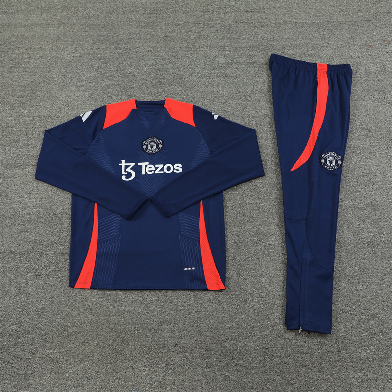 24/25 Manchester United Royal Blue Tracksuit