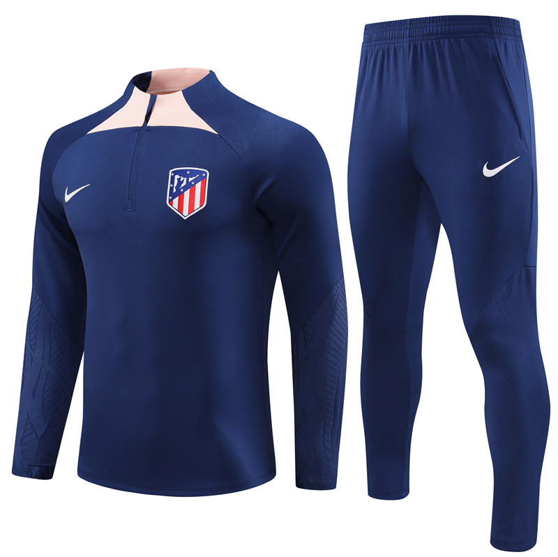 23 -24 Atlético Madrid Half Zipper Tracksuit