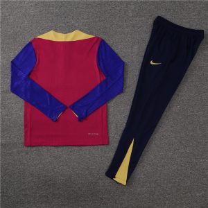 24 -25 Fc Barcelona Half Zipper Tracksuit - Image 3