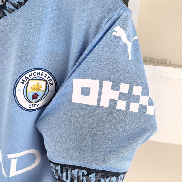 24-25 Manchester City Home Player Version Jersey - Imagen 3