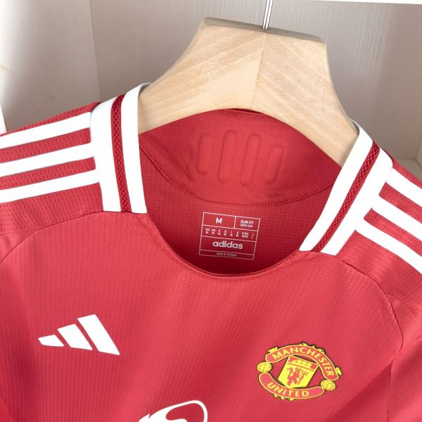 24-25Manchester United Home Kit Player Version - Imagen 4