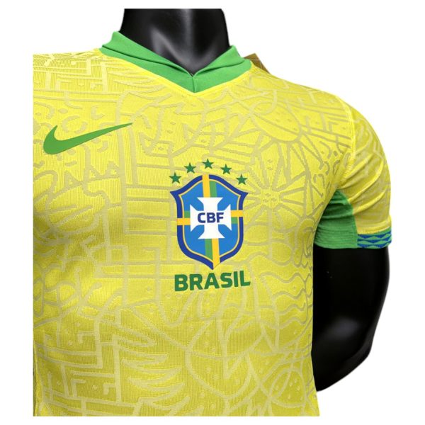 24-25 Brazil Home Kit Player Version - Imagen 2