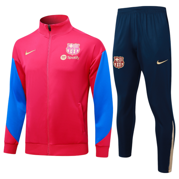 24-25 Fc Barcelona Full Zipper Tracksuit