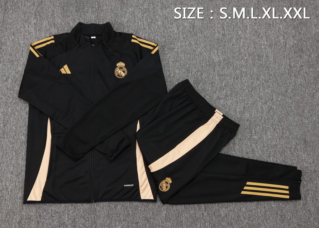 24 -25 Real Madrid Full Zipper Tracksuit