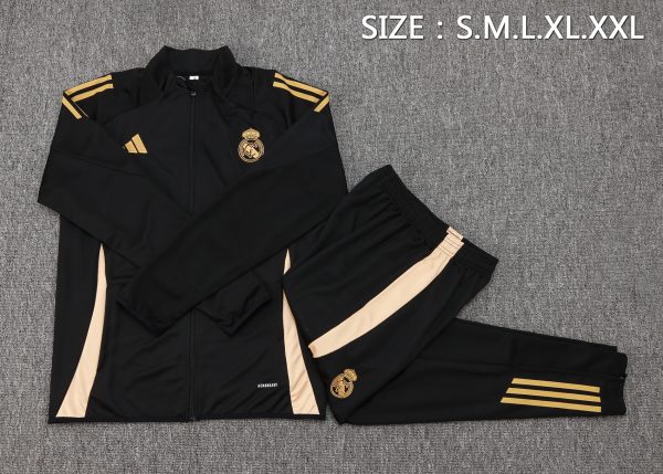 24 -25 Real Madrid Full Zipper Tracksuit - Image 2