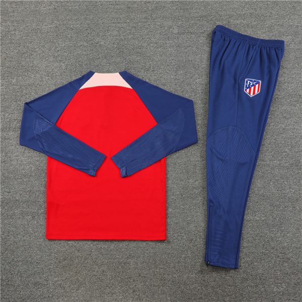 23 -24 Atlético Madrid Hlaf Zipper Tracksuit - Imagen 4