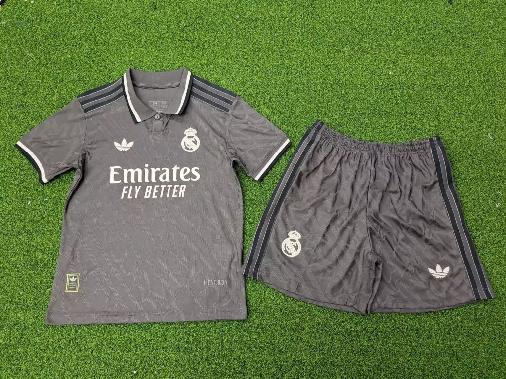 24-25 Real Madrid 3rd Away Kids Kit