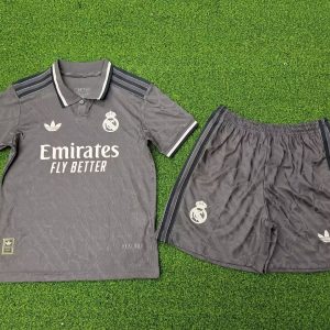 24-25 Real Madrid 3rd Away Kids Kit